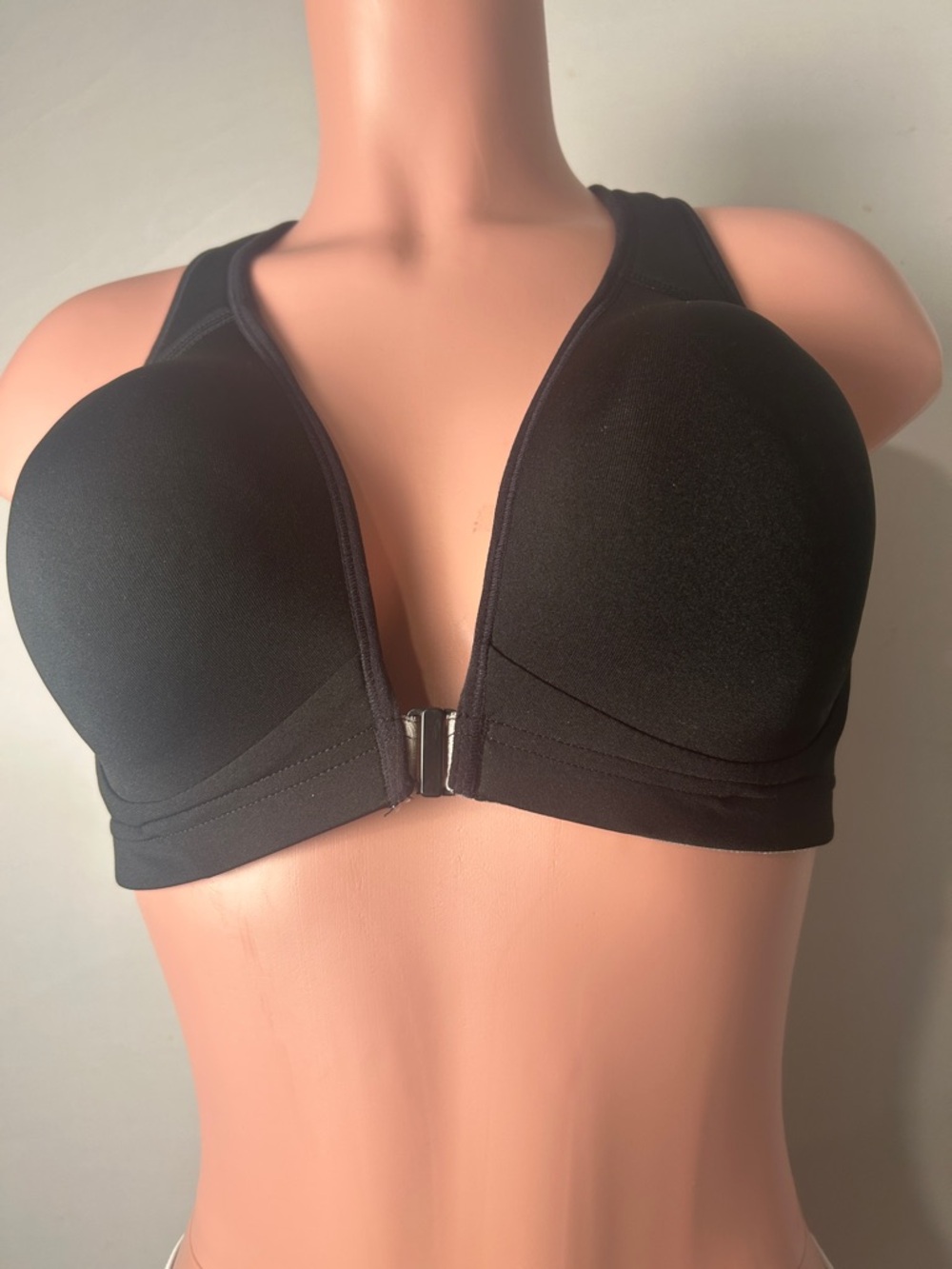 Danskin Now Sports Bra Racerback Black Size 38D
